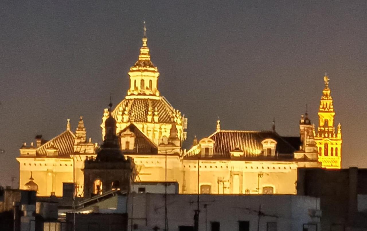 Ferienwohnung Luxury Penthouse With Private Pool Setas Monument Sevilla Exterior foto
