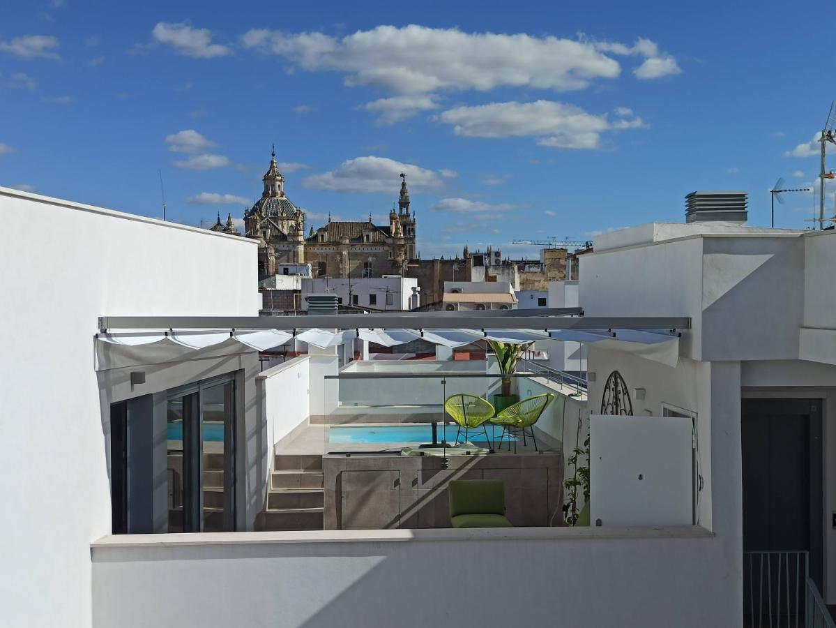 Ferienwohnung Luxury Penthouse With Private Pool Setas Monument Sevilla Exterior foto